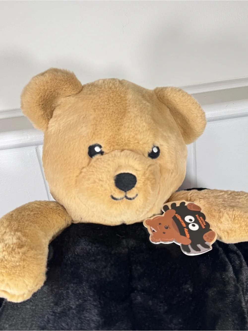 NEW Teddy Bear Spider Halloween Pillow Plush 27